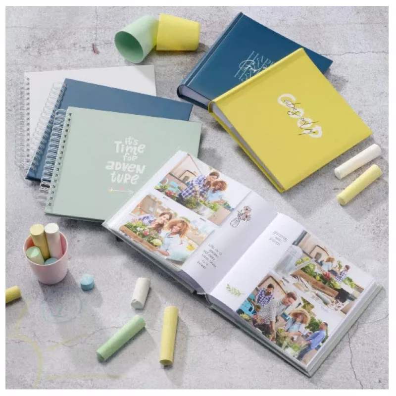 Album fotograficzny Hama Good Things niebieski 200 arkuszy 10 x 15 oprawa książkowa