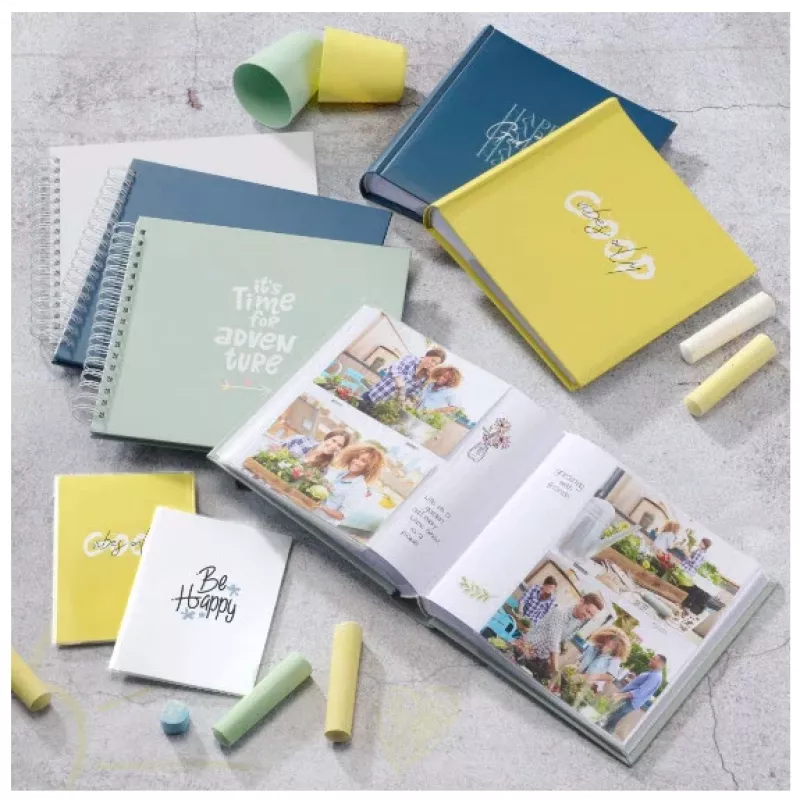 Album fotograficzny Hama Good Things niebieski 200 arkuszy 10 x 15 oprawa książkowa