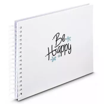 Hama Good Things album na zdjęcia biały 100 arkuszy 10 x 15 oprawa spiralna