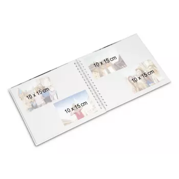 Album fotograficzny Hama Lovely niebieski 100 arkuszy 10 x 15 cm spirala