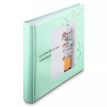 Hama Journey album na zdjęcia miętowy 400 arkuszy 10 x 15 oprawa książkowa