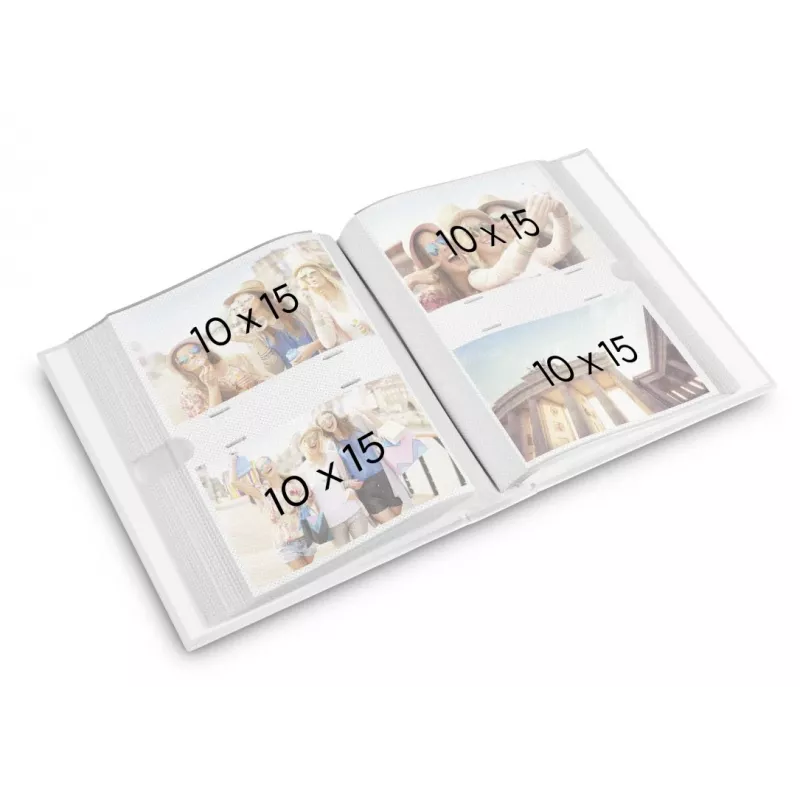Hama Pepples album fotograficzny Niebieski, Biały 200 arkuszy 10 x 15 cm