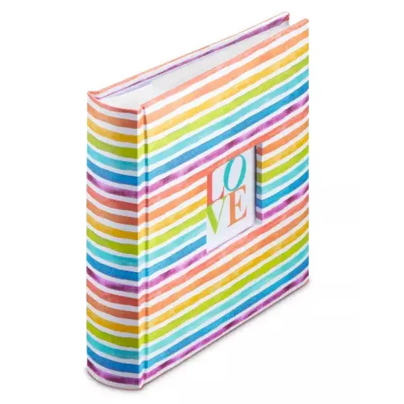 Hama Rainbow I album na zdjęcia Wielokolorowy 200 arkuszy 10 x 15 Oprawa książkowa