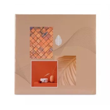 Hama Singo II album fotograficzny Terracotta 100 arkuszy Oprawa książkowa