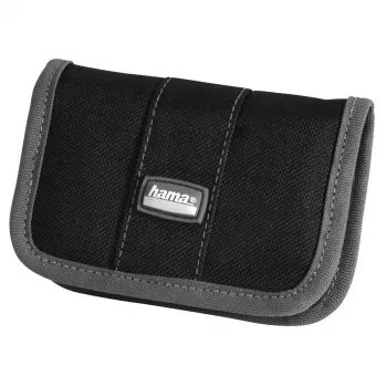 Hama Multi Card Case Mini etui na karty pamięci Nylon Czarny