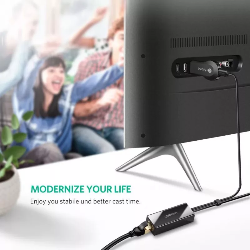 Karta sieciowa Ugreen 30985 Ethernet przewodowy interfejs USB