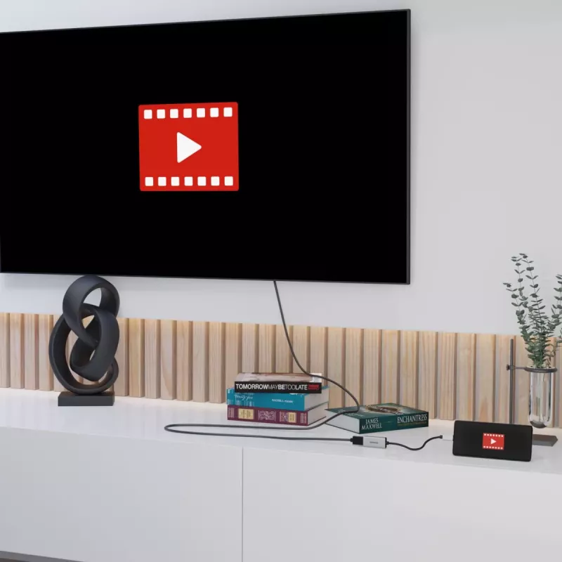 Kabel wideo adapter USB Type-C HDMI Marmitek 08369