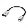 Kabel USB Marmitek 08375 0,15 m USB 3.2 Gen 1 USB C USB A Czarny Srebrny