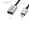 Kabel USB Marmitek 08375 0,15 m USB 3.2 Gen 1 USB C USB A Czarny Srebrny