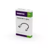 Kabel USB Marmitek 08375 0,15 m USB 3.2 Gen 1 USB C USB A Czarny Srebrny