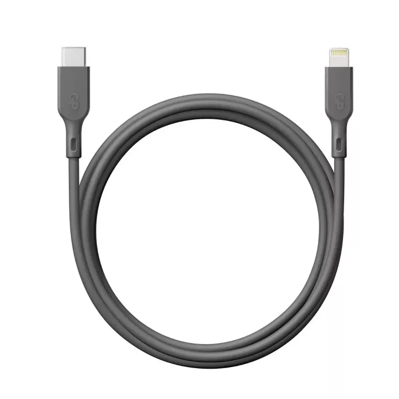 Kabel GP baterie CL1P 1m Szary Lightning USB C