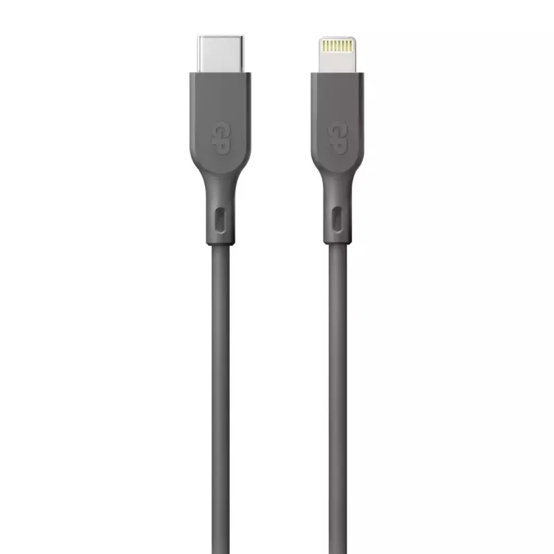 Kabel GP baterie CL1P 1m Szary Lightning USB C