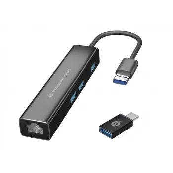 Conceptronic DONN07BA USB 3.2 Gen 1 (3.1 Gen 1) Type-A Czarny