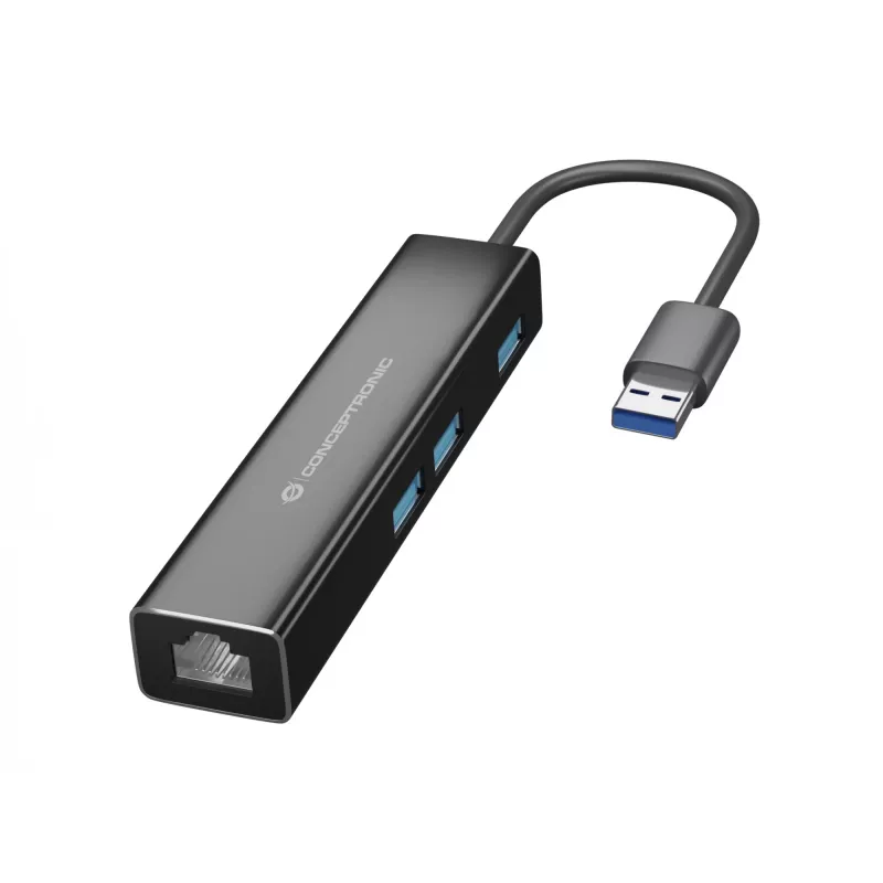 Conceptronic DONN07BA USB 3.2 Gen 1 (3.1 Gen 1) Type-A Czarny