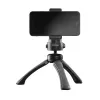 Statyw Mantona 21406 Smartfon Aparat cyfrowy 3 nogi Czarny Szary