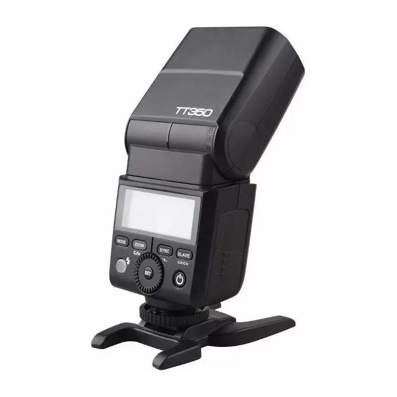 Lampa błyskowa slave Godox TT350 czarna, czas ładowania 2,2 s, baterie AA