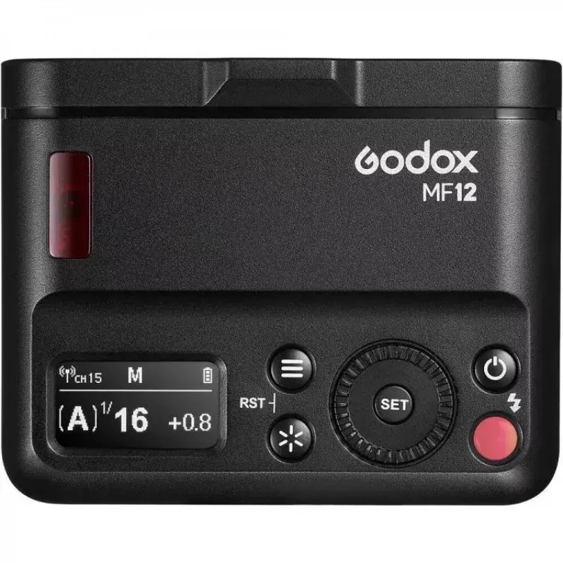 Lampa makro Godox MF12 1,7 s czas ładowania 12 W moc