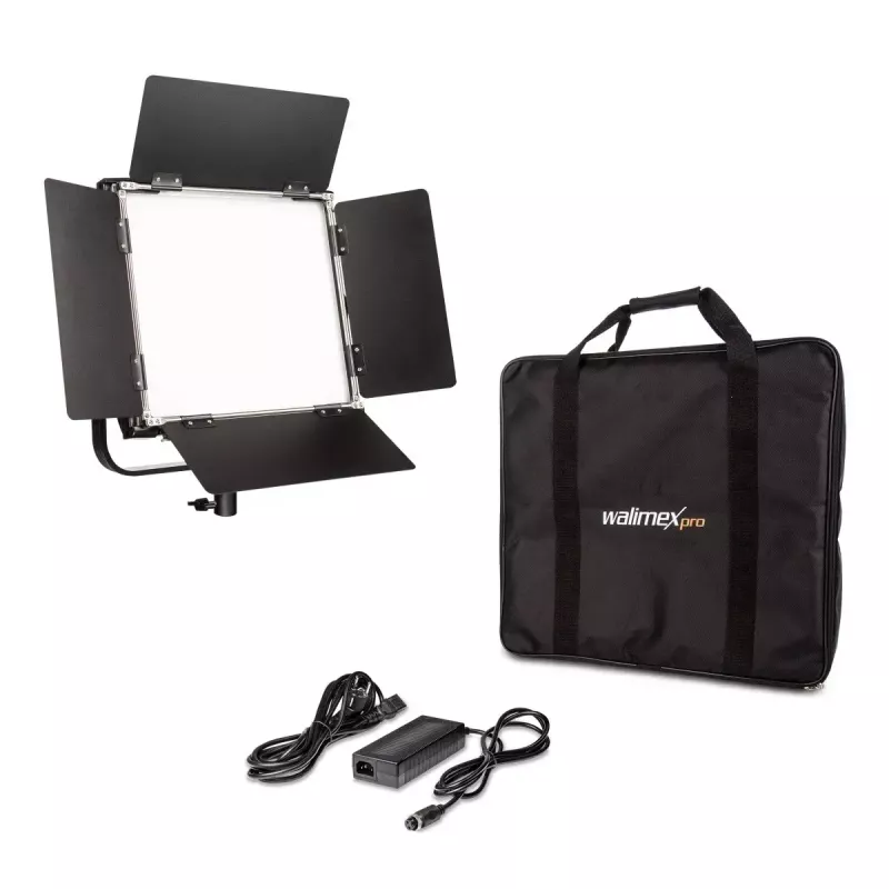 Lampa LED Walimex Rainbow 50 W Czarna Aluminium Plastik 50000 h