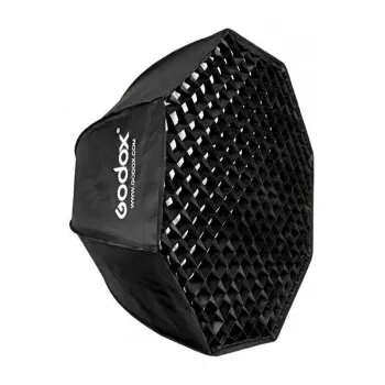 Softbox Godox SB-FW140 czarny nylon z dyfuzorami i gridem
