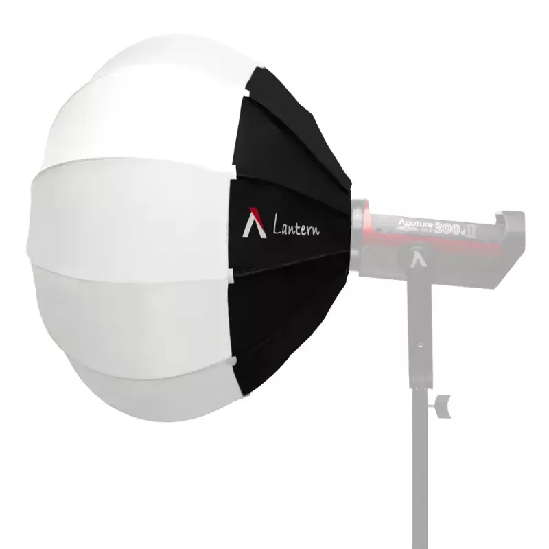 Aputure Lantern 90 Czarno-Biała 90 cm Pokrywa Dyfuzyjna Sprężynowa Klatka