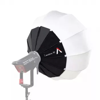 Aputure Lantern 90 Czarno-Biała 90 cm Pokrywa Dyfuzyjna Sprężynowa Klatka