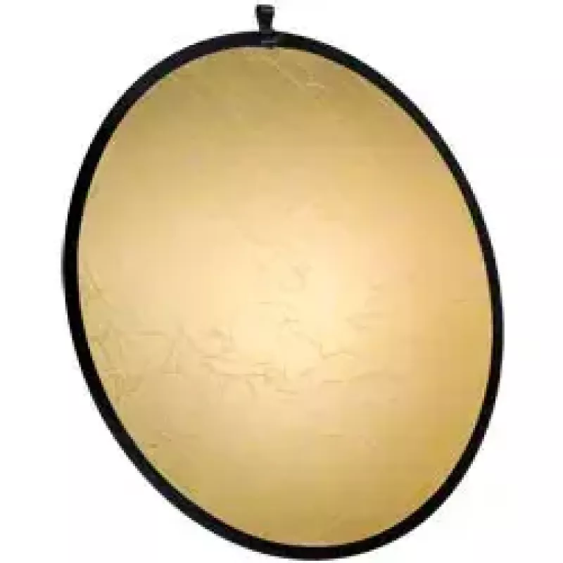 Reflektor Walimex 17690 okrągły złoty/srebrny 107 cm