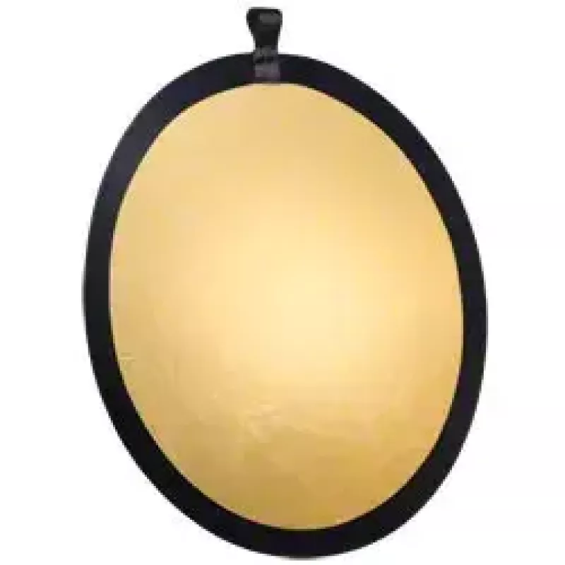 Reflektor Walimex 17689 Okrągły Złoty Srebrny 56 cm