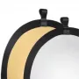 Reflektor Walimex 17689 Okrągły Złoty Srebrny 56 cm
