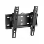 Uchwyt ścienny Reflecta PLANO cienki 42-2020T Czarny Maks. 30 kg 42 cale