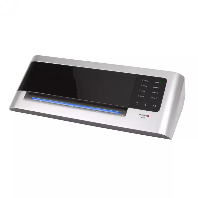 Laminator na zimno Olympia A 3048 680 mm/min Czarny Srebrny