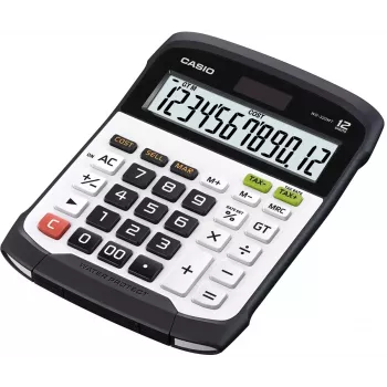 Kalkulator finansowy Casio WD-320MT biurkowy 12 cyfr czarno-biały