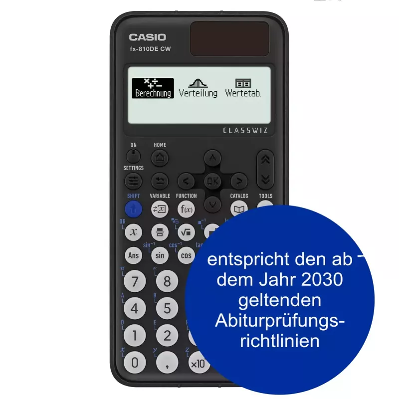 Kalkulator naukowy Casio FX-810DE CX Pocket 12 cyfr Czarny