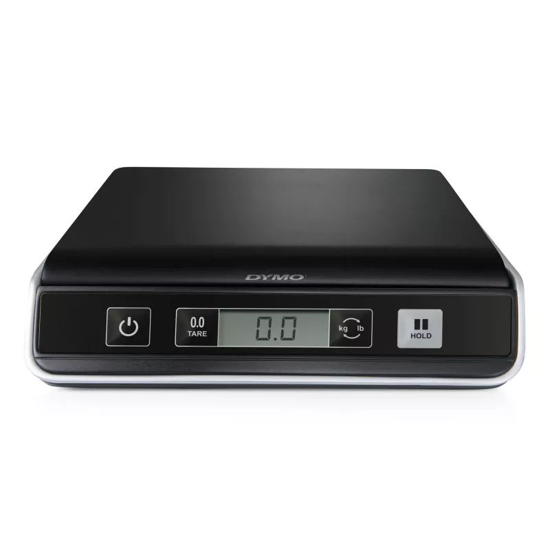 DYMO M5 Cyfrowa waga do paczek i wysyłki | udźwig do 5 kg | platforma 20 cm x 20 cm