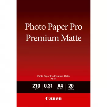Canon PM-101 Premium Matte Photo Paper A4 - 20 arkuszy