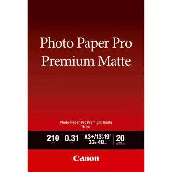 Canon PM-101 Premium Matte Photo Paper A3 Plus - 20 arkuszy