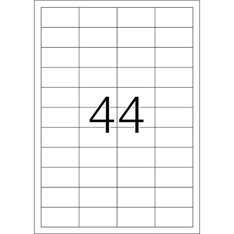 Etykiety HERMA Premium A4 48,3x25,4 mm 1100 szt.