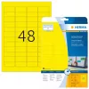 Samoprzylepne etykiety do drukarek HERMA Coloured Labels A4 45,7x21,2 mm żółte