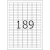 Samoprzylepne etykiety do drukarek HERMA Labels Premium A4 25.4x10 mm 4725 szt.