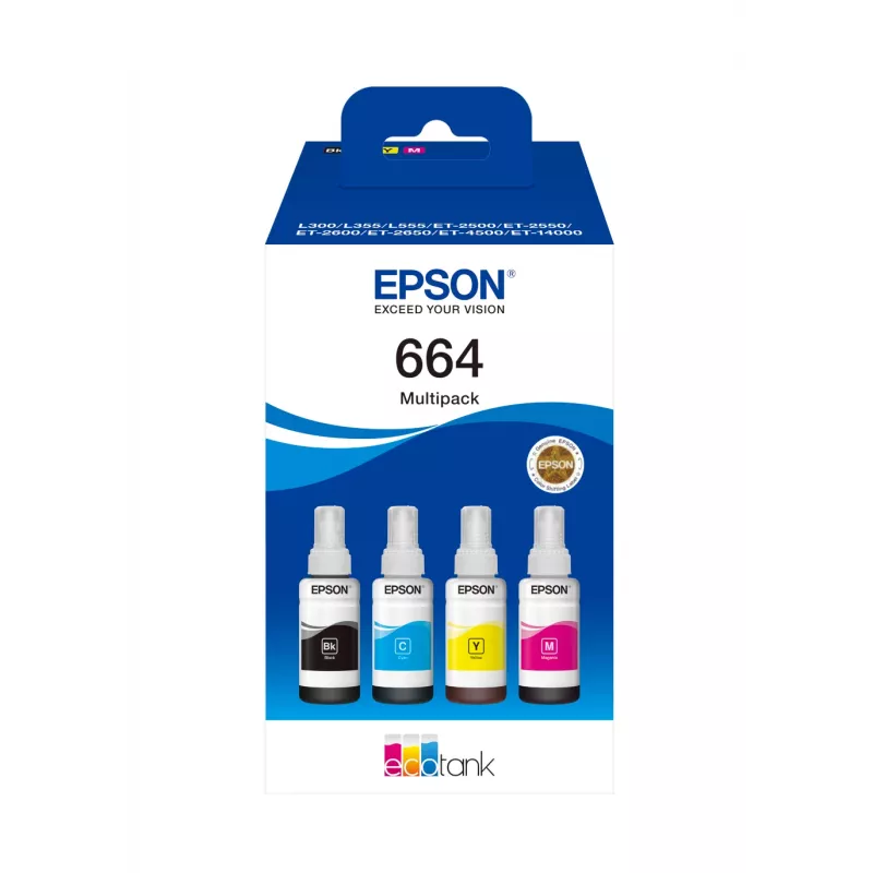 Epson Tusz C13T664640 BK,C,M,Y