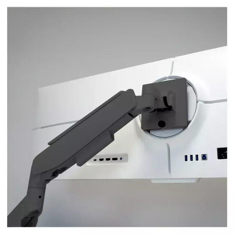Uchwyt do monitora LC-Power LC-EQ-A49B 124.5 cm Czarny Zacisk 20 kg