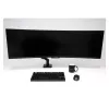 Uchwyt do monitora LC-Power LC-EQ-A49B 124.5 cm Czarny Zacisk 20 kg
