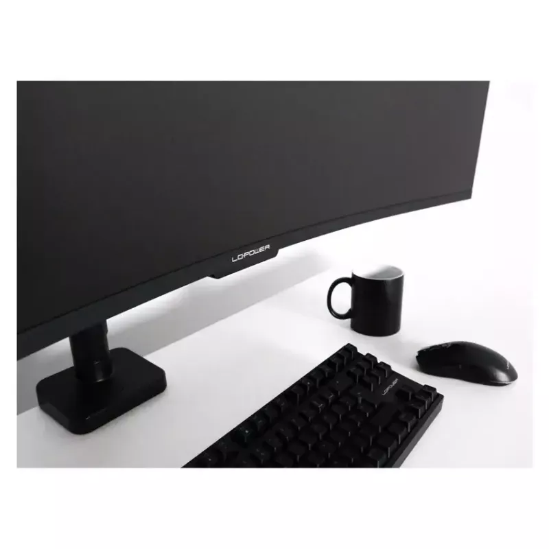 Uchwyt do monitora LC-Power LC-EQ-A49B 124.5 cm Czarny Zacisk 20 kg