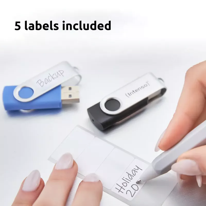 INTENSO Office Line USB flash drive multipack 5×64 GB, USB-A, USB 3.2 Gen 1, obrotowy, wielokolorowy