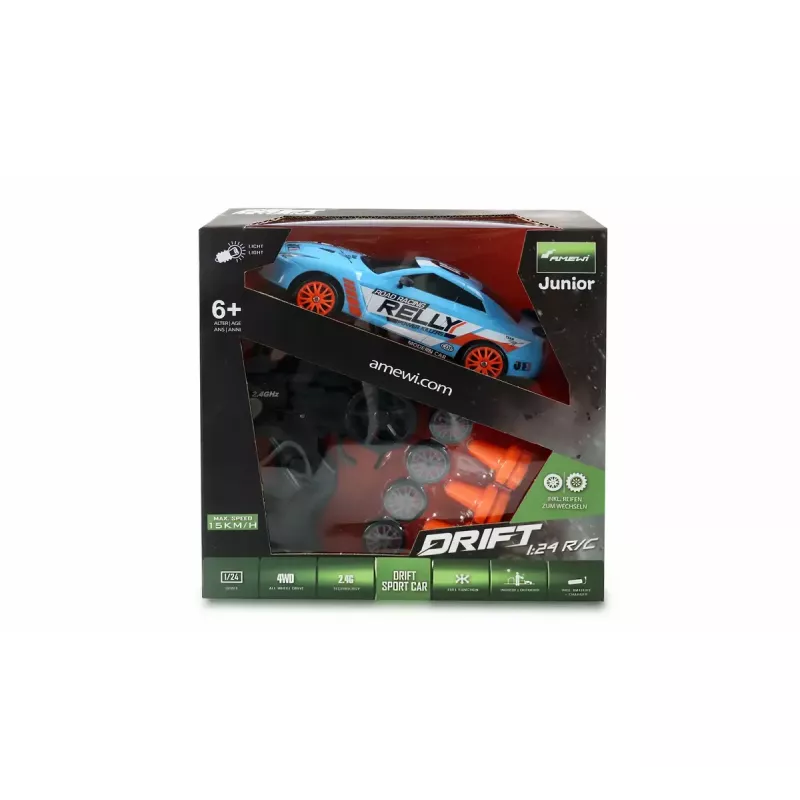 Sportowy samochód Amewi Drift model zdalnie sterowany 1:24