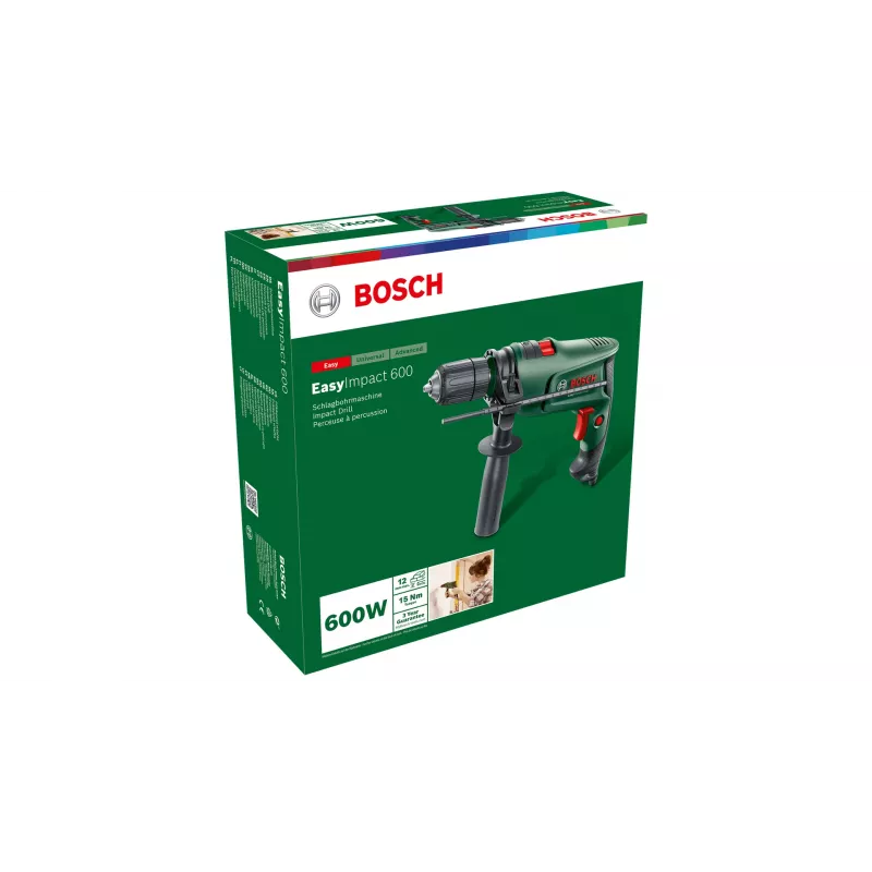 Bosch Easy Impact 600 600 W 3000 RPM beznarzędziowy
