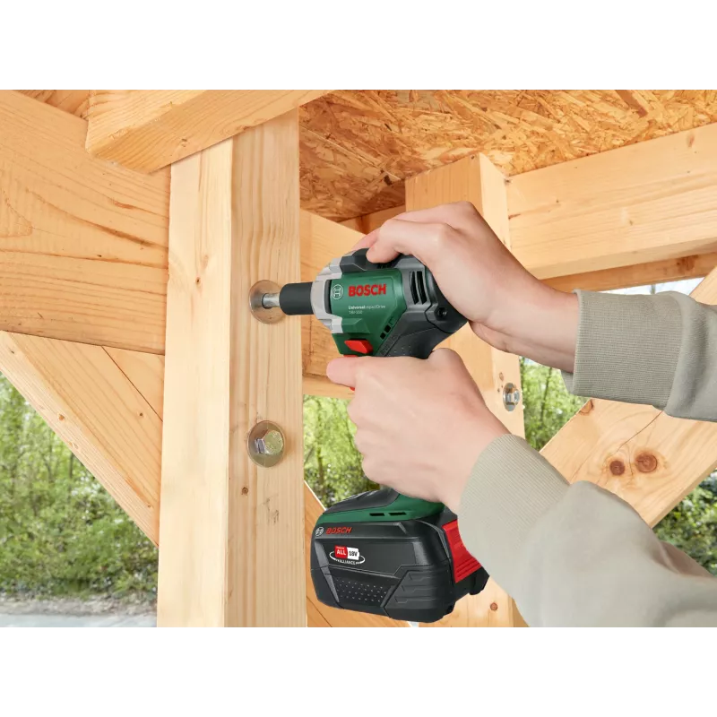 Bosch UniversalImpactDrive 18V-350 (Bare tool + Hex Adapter + 3 Nuts 17, 19, 21mm)