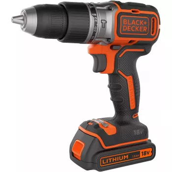 Wkrętarka akumulatorowa Czarny & Decker BL188KB-QW 18 V litowa, pomarańczowa