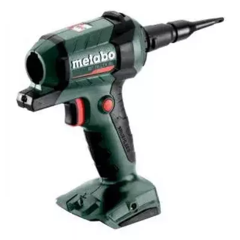Sprężarka powietrza Metabo BP 18 LTX BL akumulatorowa 18V 90 dB czarno-zielona