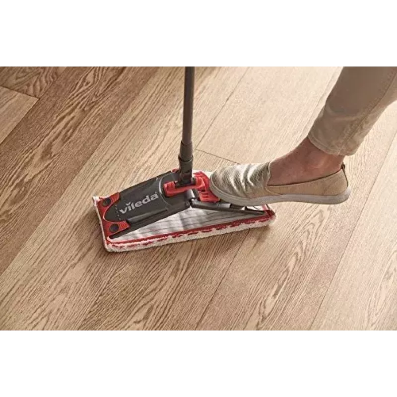 Mop Vileda SuperMocio Revolution z pojedynczym zbiornikiem Czarny Czerwony Biały