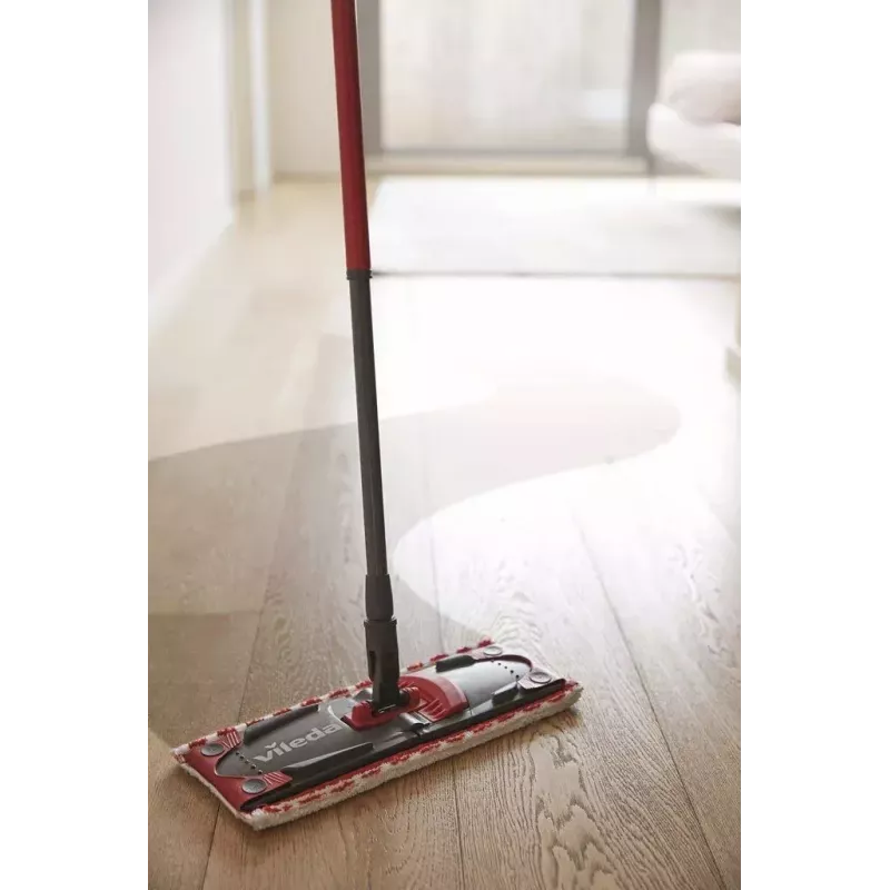Mop Vileda SuperMocio Revolution z pojedynczym zbiornikiem Czarny Czerwony Biały